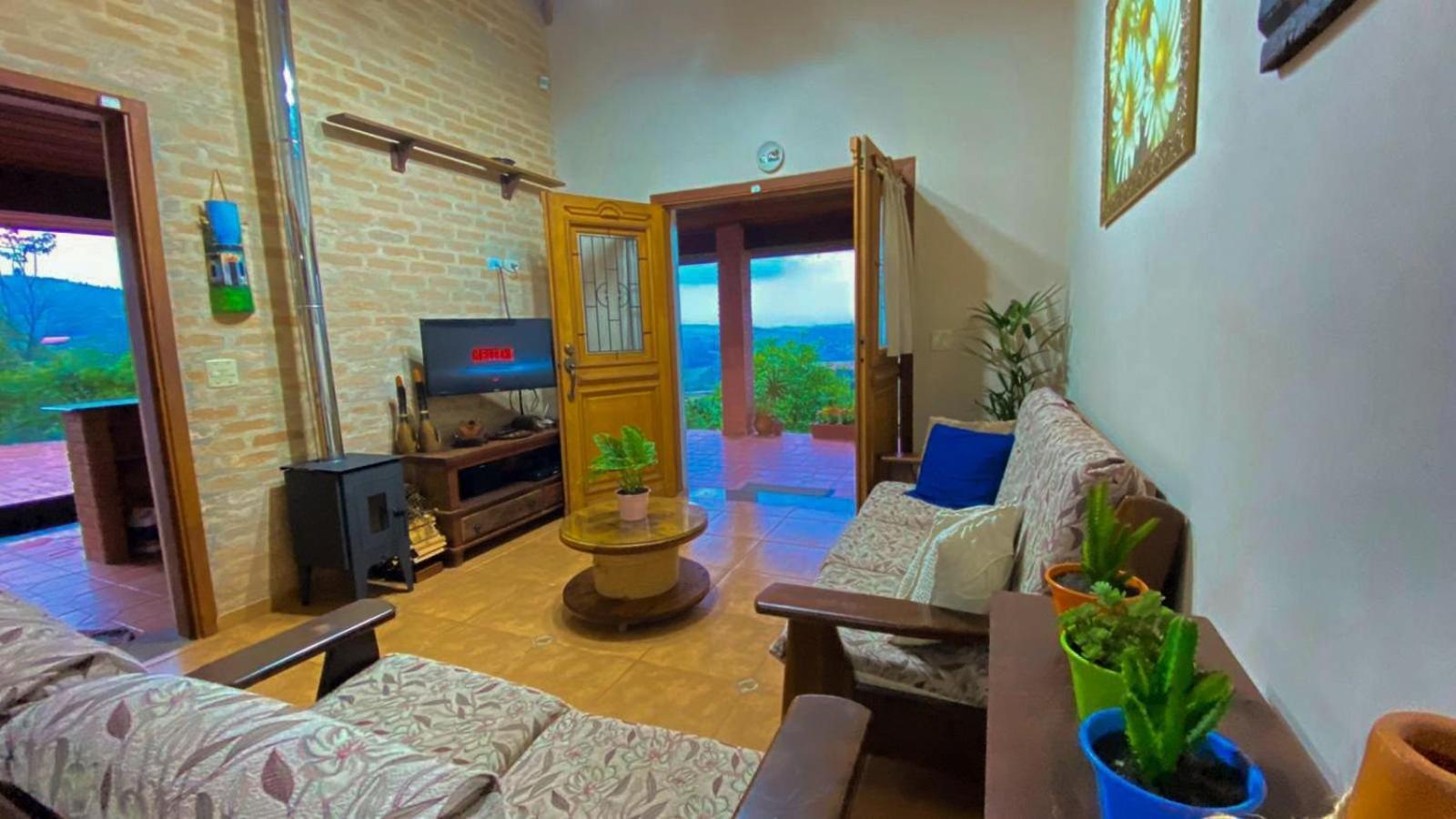 Casa De Campo Araxa Na Montanha Com Piscina 피라카이아 외부 사진