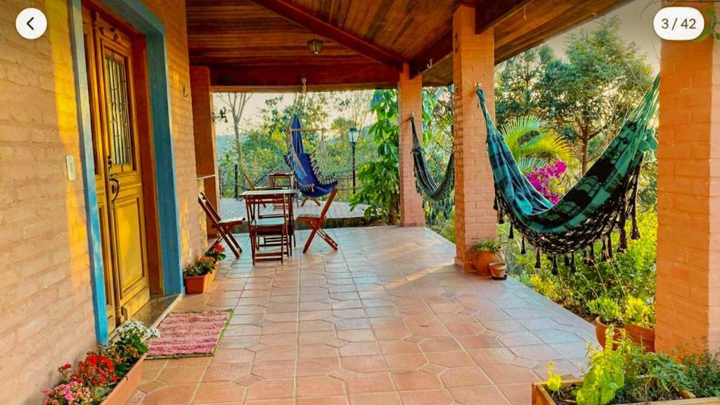 Casa De Campo Araxa Na Montanha Com Piscina 피라카이아 외부 사진